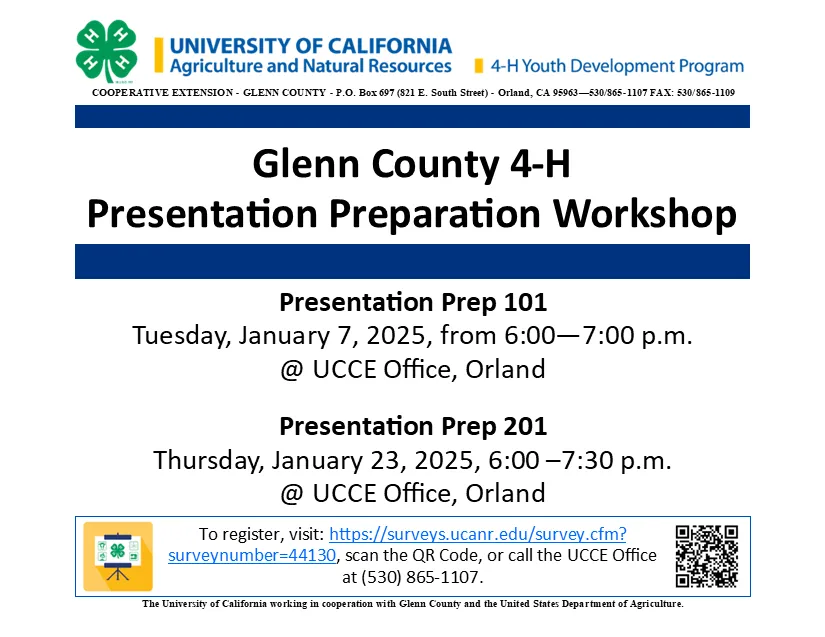 Presentation Day Prep 101 and 201 Workshops